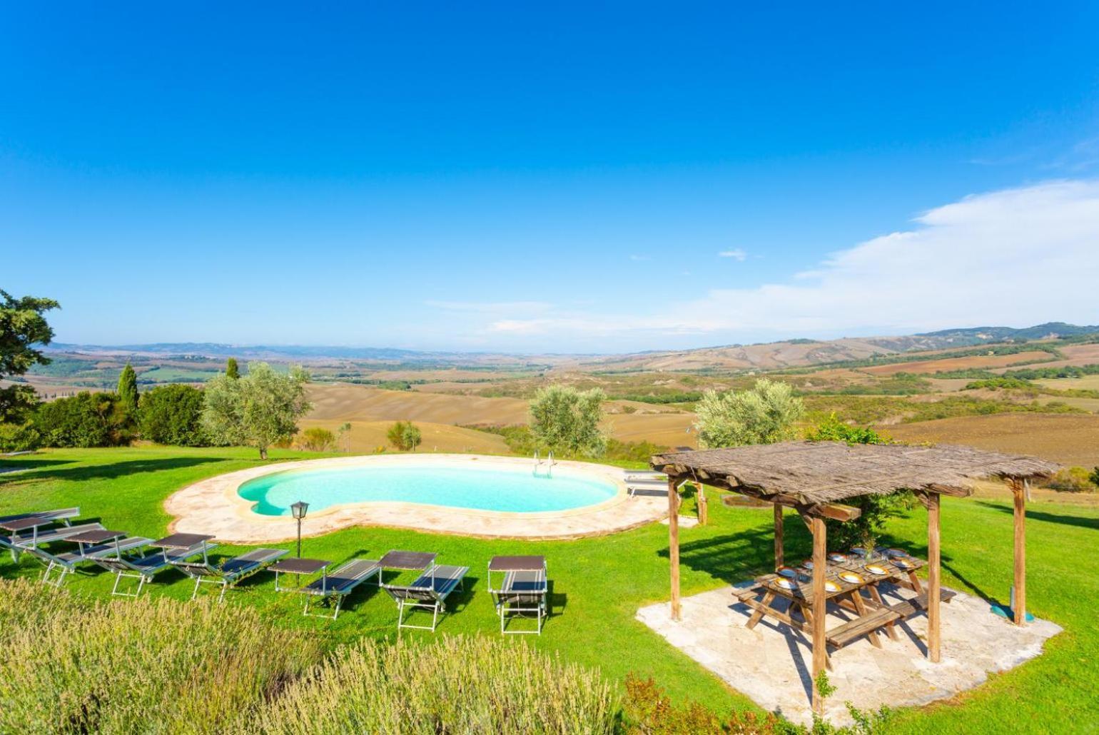 Villa Podere Belvedere Siena Exterior foto