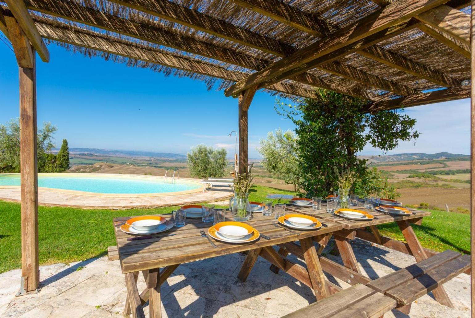 Villa Podere Belvedere Siena Exterior foto